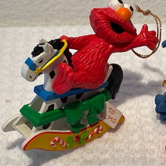 Vintage Jim Henson Sesame Street Elmo Ornament - Picture 4 of 10